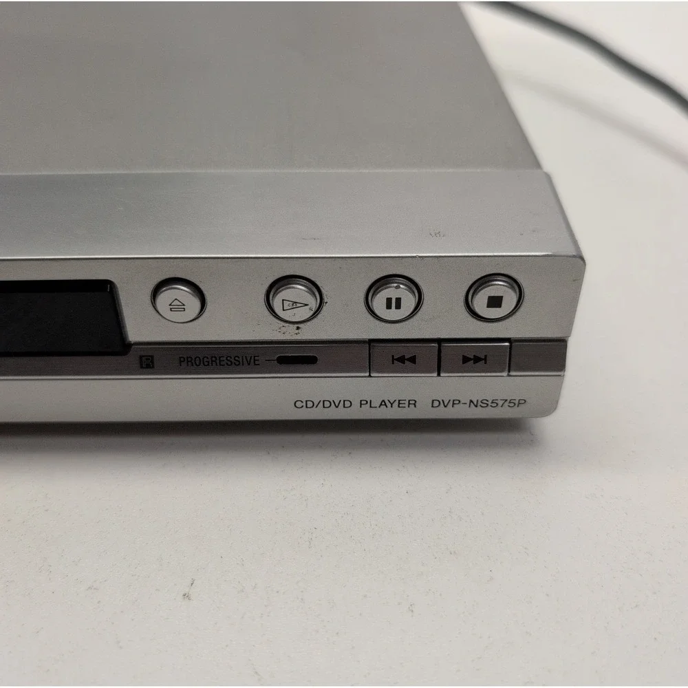 Sony DVP-NS575P DVD CD Player Progressive Scan Tested No Remote Silver